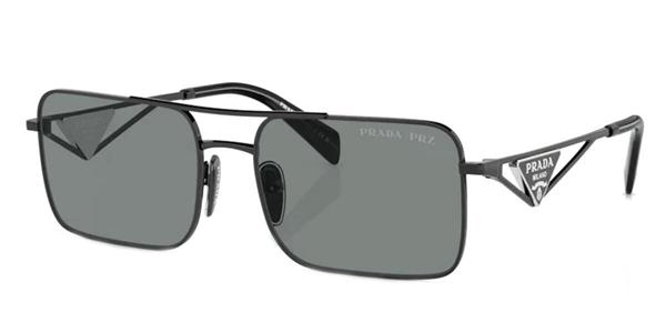 Prada SPR A52 1AB-5Z1 Siyah Metal Unisex Güneş Gözlüğü