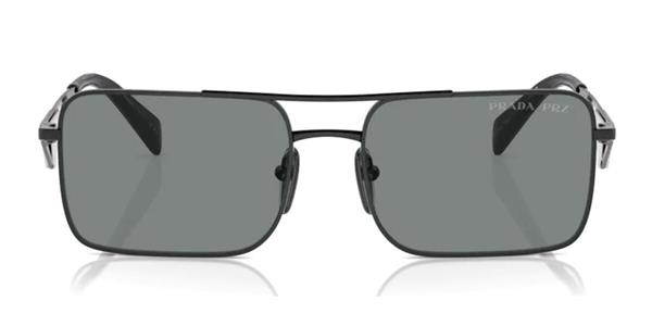 Prada SPR A52 1AB-5Z1 Siyah Metal Unisex Güneş Gözlüğü