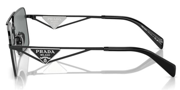 Prada SPR A52 1AB-5Z1 Siyah Metal Unisex Güneş Gözlüğü