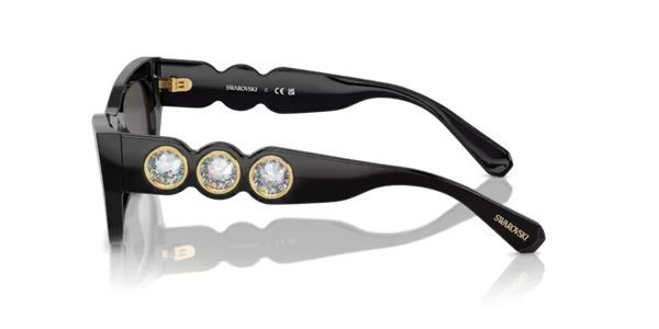 Swarovski SK 6022 100187 Siyah Kemik Kadın Güneş Gözlüğü