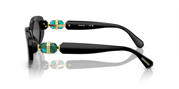 Swarovskı SK6002 100187 Oval Siyah Kadın Kemik Güneş Gözlüğü