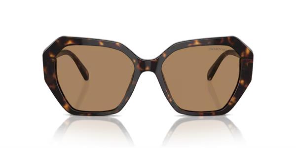 Swarovskı SK6017 1002M4 Kahverengi Köşeli Kadın Güneş Gözlüğü