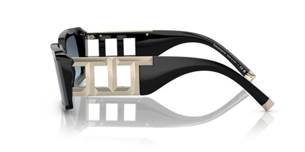 Tıffany & Co. TF4197 8001/9S Siyah Köşeli Kemik Kadın Güneş Gözlüğü