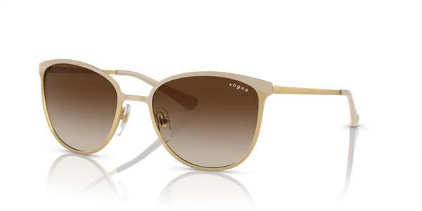 Vogue 4002-s 996-s/13 Kadın Bej Metal Güneş Gözlüğü