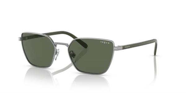 Vogue 4245-S 548/71 Hailey Bieber  Kadın Gri Metal Güneş Gözlüğü