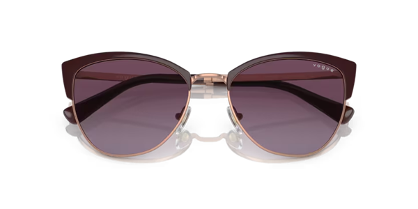 Vogue 4251-s 51708h Kadın Bordo Metal Güneş Gözlüğü