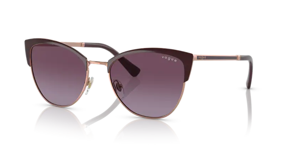 Vogue 4251-s 51708h Kadın Bordo Metal Güneş Gözlüğü