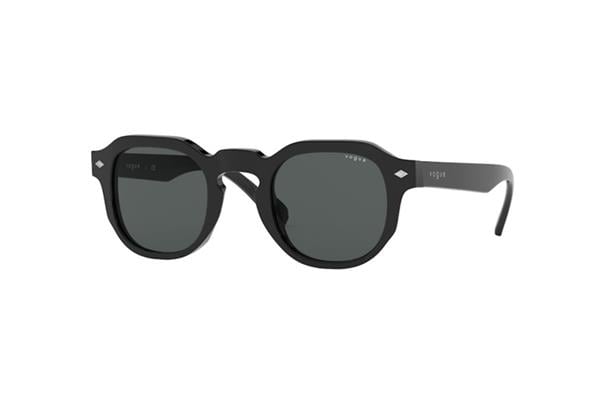 Vogue 5330-S W44/87 Unisex Siyah Kemik Güneş Gözlüğü