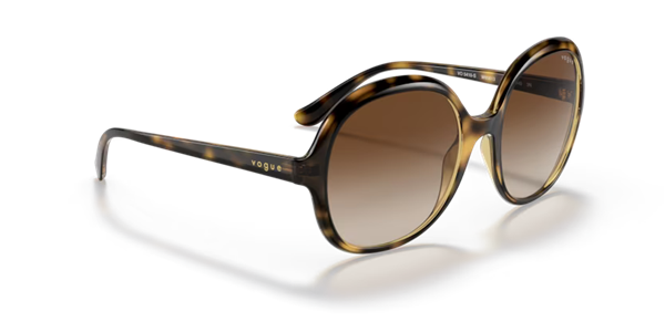 Vogue VO5410-S W65613 Kahve Yuvarlak Kemik Kadın Güneş Gözlüğü