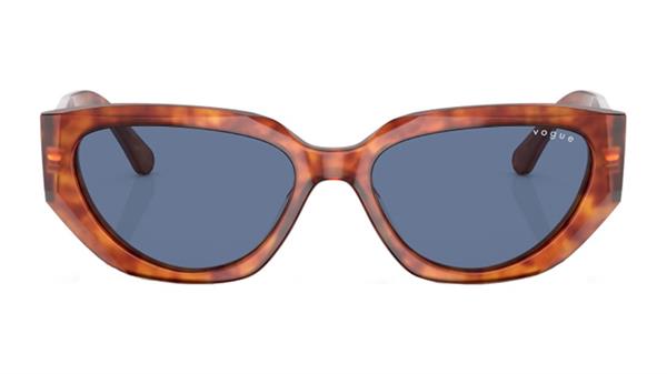 Vogue 5438-S 279280 Hailey Bieber Kadın Havana Kemik Güneş Gözlüğü