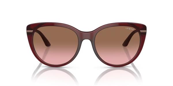 Vogue 5498-SI 225714 Kadın Bordo Kemik Güneş Gözlüğü