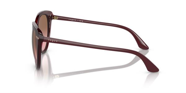 Vogue 5498-SI 225714 Kadın Bordo Kemik Güneş Gözlüğü