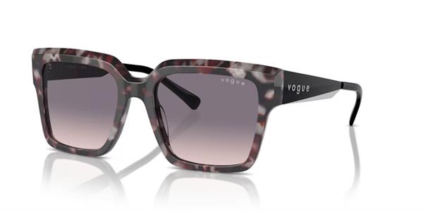 Vogue VO 5553-S 314936 Siyah Havana Kemik Kadın Güneş Gözlüğü