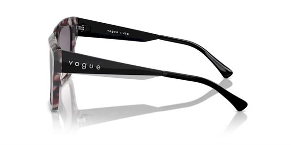 Vogue VO 5553-S 314936 Siyah Havana Kemik Kadın Güneş Gözlüğü