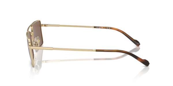 Vogue VO4309 848/73 Gold Metal Dikdörtgen Kadın Güneş Gözlüğü