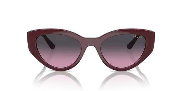 Vogue VO5566-S 304890 Cat Eye Kırmızı Kemik Güneş Gözlüğü