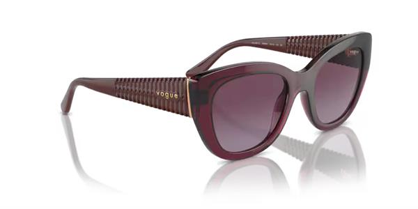 Vogue VO5567-S 29898H Bordo Kemik Kadın Güneş Gözlüğü