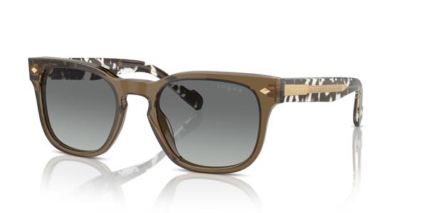 Vogue VO5571-S 314411 Şeffaf Gri Kemik Kadın Güneş Gözlüğü