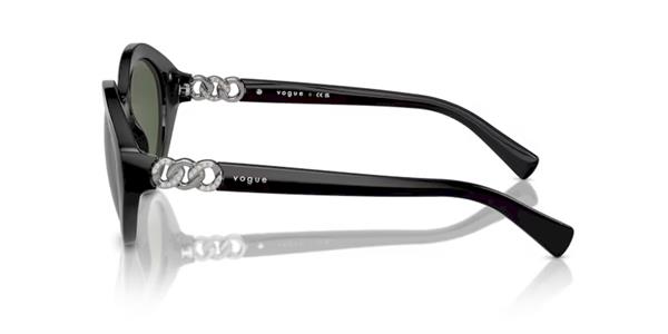 Vogue VO5576-SB W44/71 Oval Siyak Kemik Kadın Güneş Gözlüğü