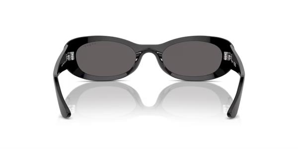 Vogue VO5582-S W44/87 Oval Siyah Kemik Kadın Güneş Gözlüğü