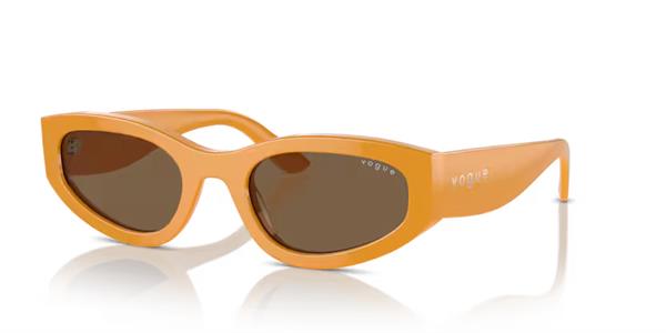 Vogue VO5585-S 315973 Hardal Renk Cat Eye Kemik Kadın Güneş Gözlüğü
