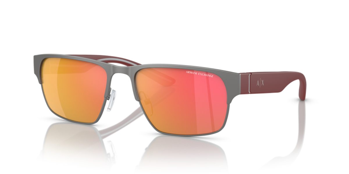 Armani Exchange 2046s 60036Q Mat Gri Erkek Güneş Gözlüğü