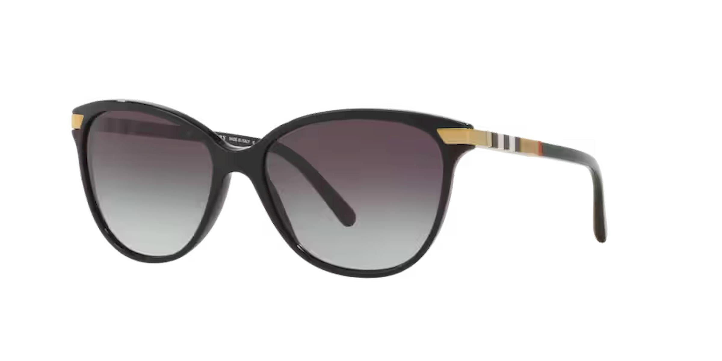 Burberry B4216 3001/8G Kemik Siyah Cat Eye Kadın Güneş Gözlüğü