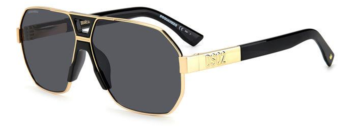 DSQUARED2 0028/S RHLIR Erkek Metal Güneş Gözlüğü