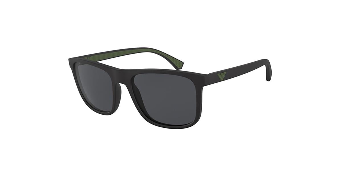 Emporio Armani EA4129 5042/87 Erkek Mat Siyah Kemik Güneş Gözlüğü