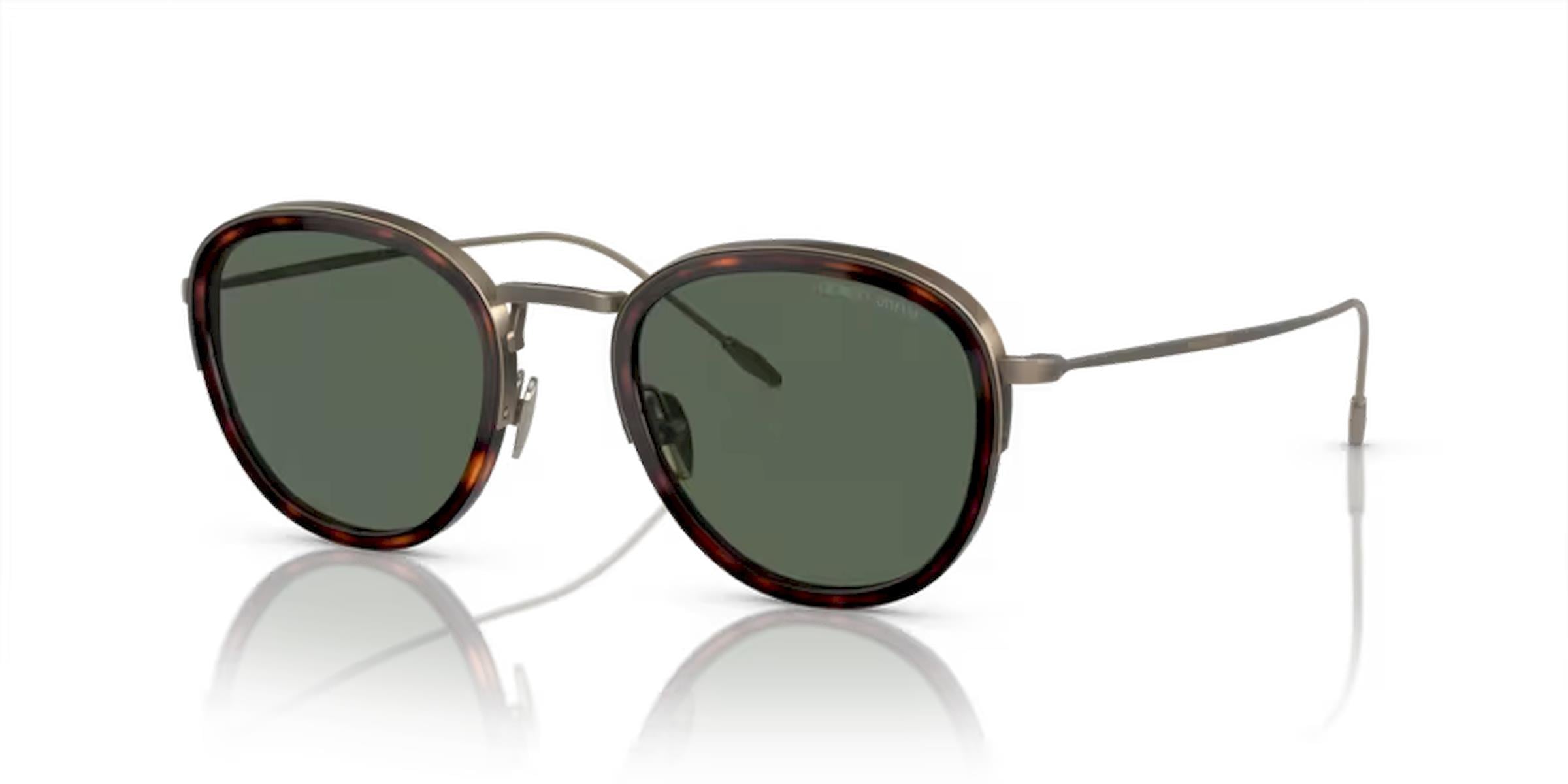 Giorgio Armani 6068 3198/71 Yuvarlak Unisex Titanyum Güneş Gözlüğü