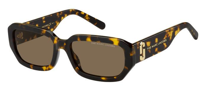 Marc Jacobs MARC614/S O867O Köşeli Kemik Kahve Havana Kadın Güneş Gözlüğü  