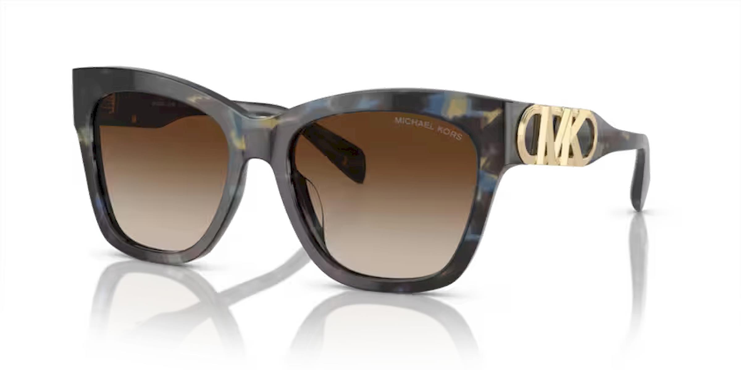 Michael Kors MK2182U Empire Square 395213 Mavi Havana Kemik Güneş Gözlüğü