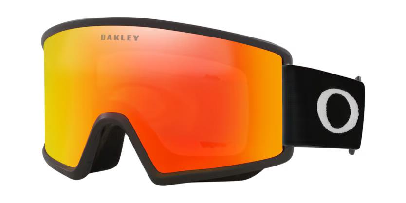 Oakley Googles OO7122 03 Target Line Mat Siyah Sporcu Kayak Gözlüğü