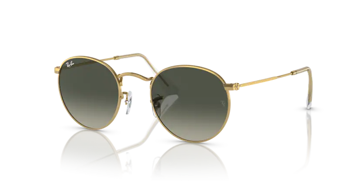 Ray-Ban 3447 001/71 Unisex Gold Metal Güneş Gözlüğü