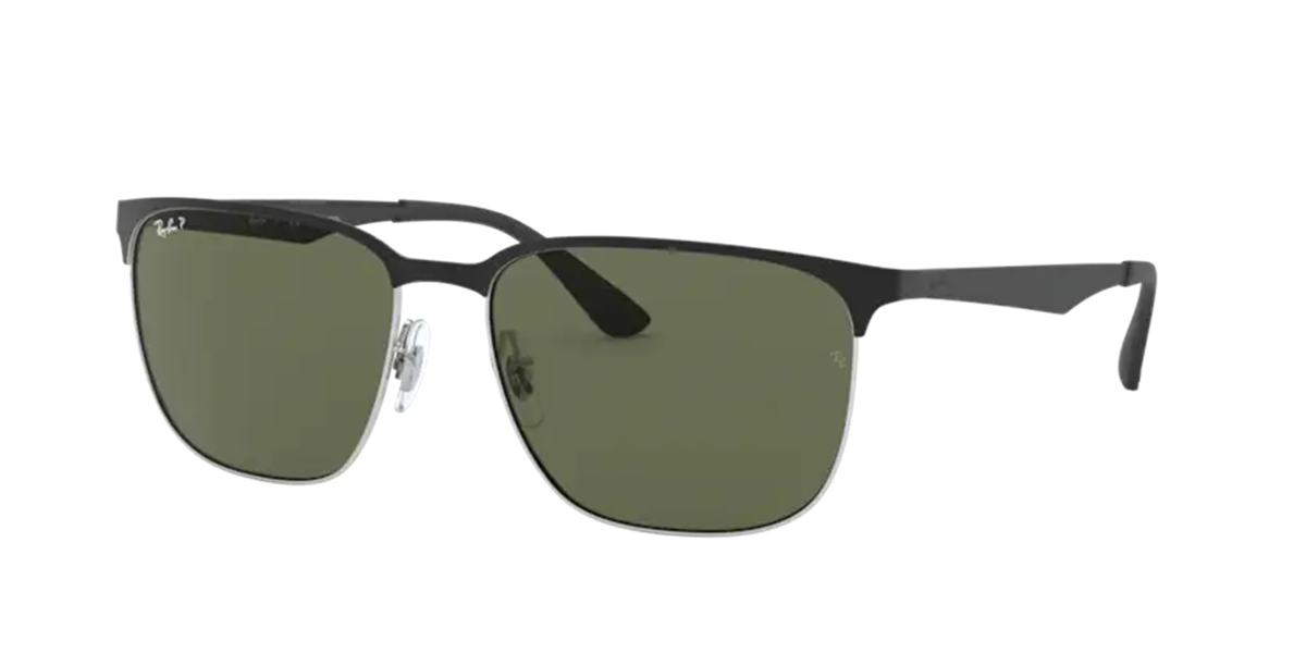 Ray-Ban 3569 9004/9a Unisex Siyah Metal Güneş Gözlüğü