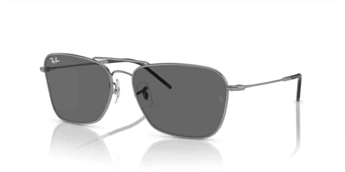 Ray-Ban Caravan Reverse 0102S 004/GR 58 Unisex Metal Güneş Gözlüğü