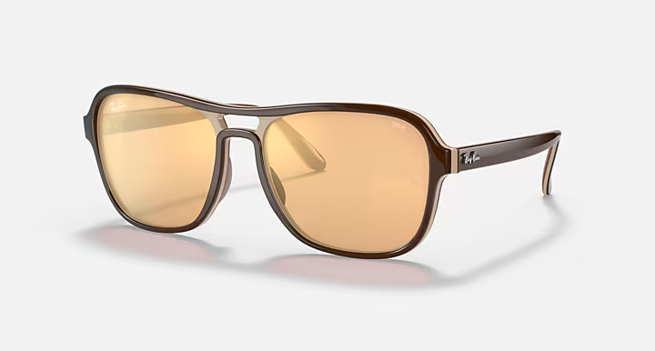 Rayban RB 4356 6547B4 58 Erkek Evolve Cam Kemik Güneş Gözlüğü