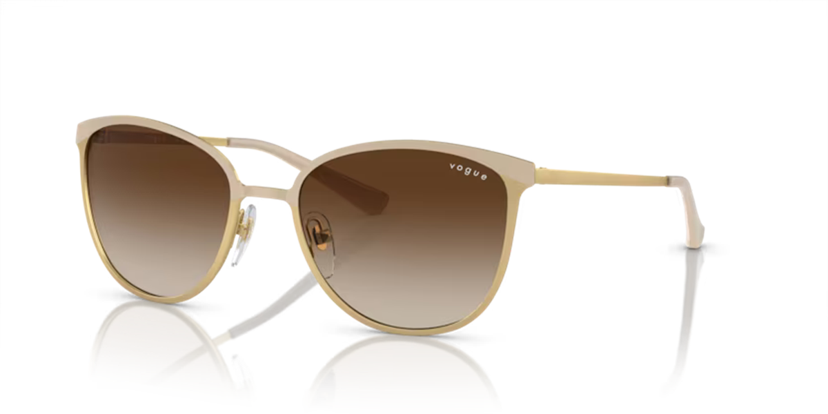 Vogue 4002-s 996-s/13 Kadın Bej Metal Güneş Gözlüğü