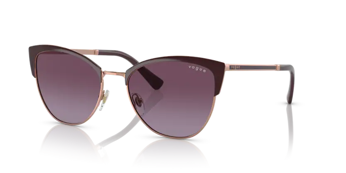 Vogue 4251-s 51708h Kadın Bordo Metal Güneş Gözlüğü