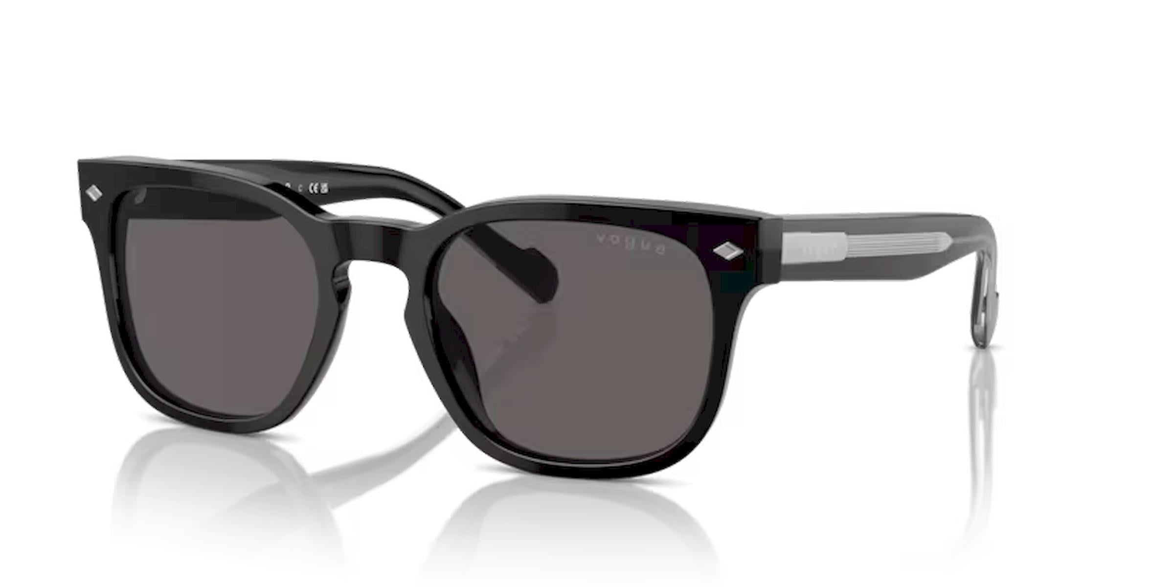 Vogue 5571-s w44/87 Siyah Unisex  Kadın Güneş Gözlüğü