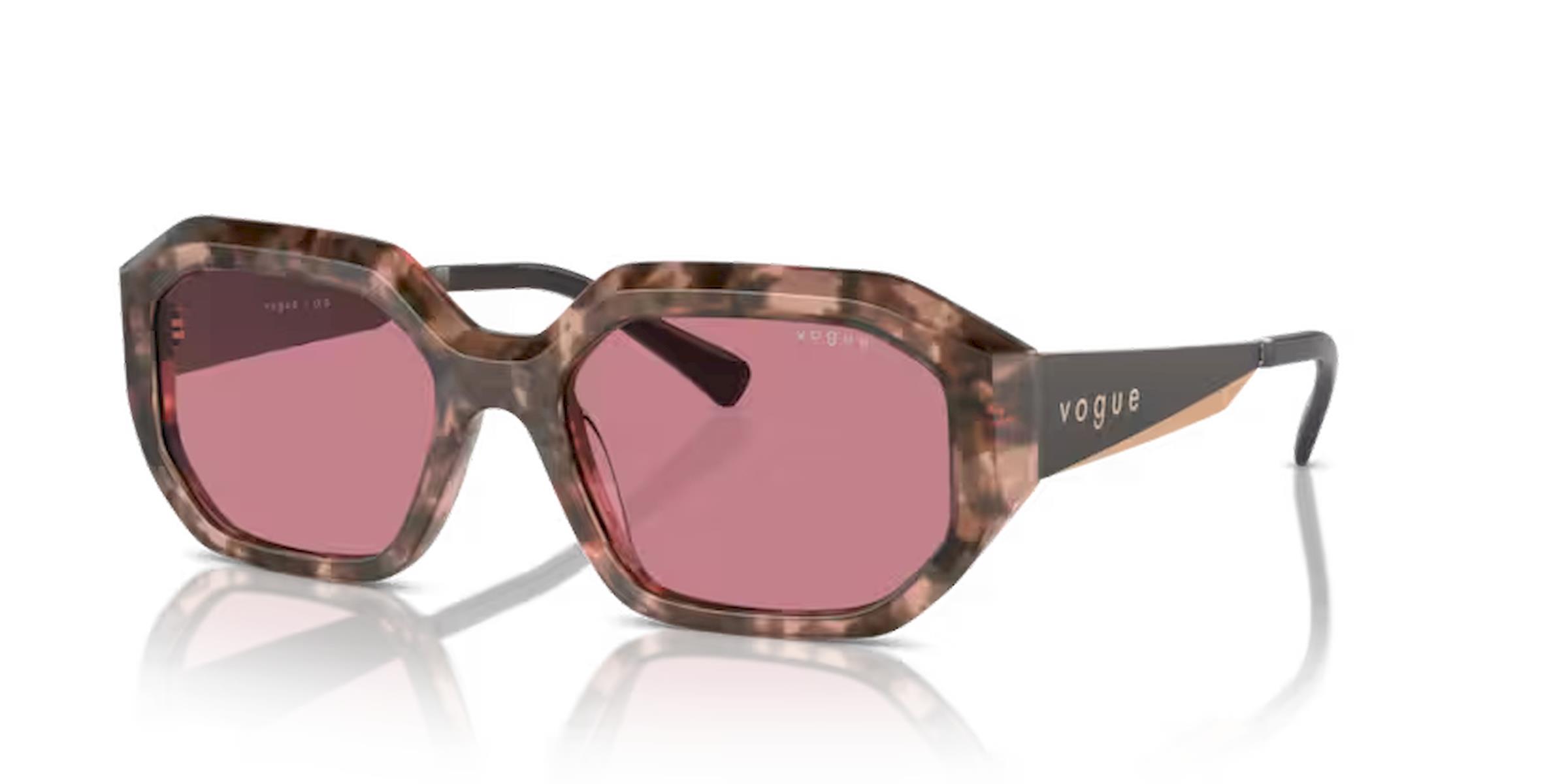 Vogue VO5554-S 314569 Pembe Havana Kadın Güneş Gözlüğü