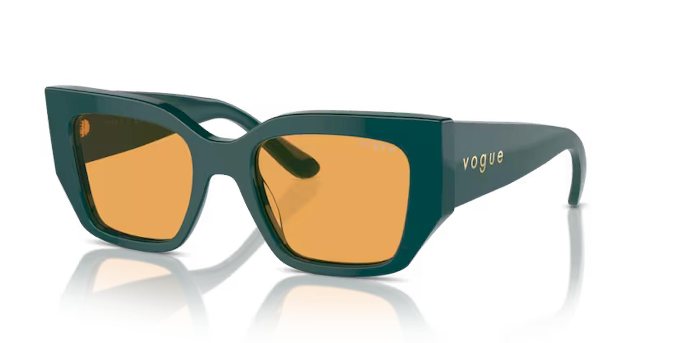 Vogue VO5583-S 3163/7 Turkuaz Kemik Kadın Güneş Gözlüğü 
