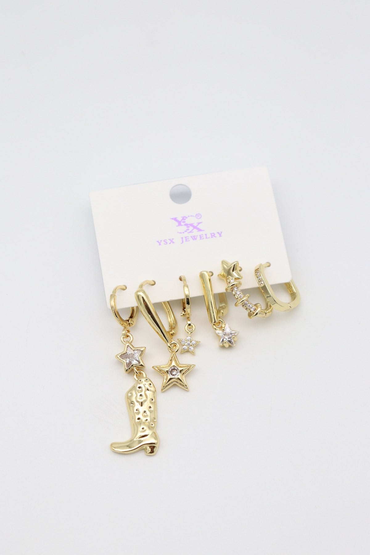 Çelik Set Küpe 14 K-17170