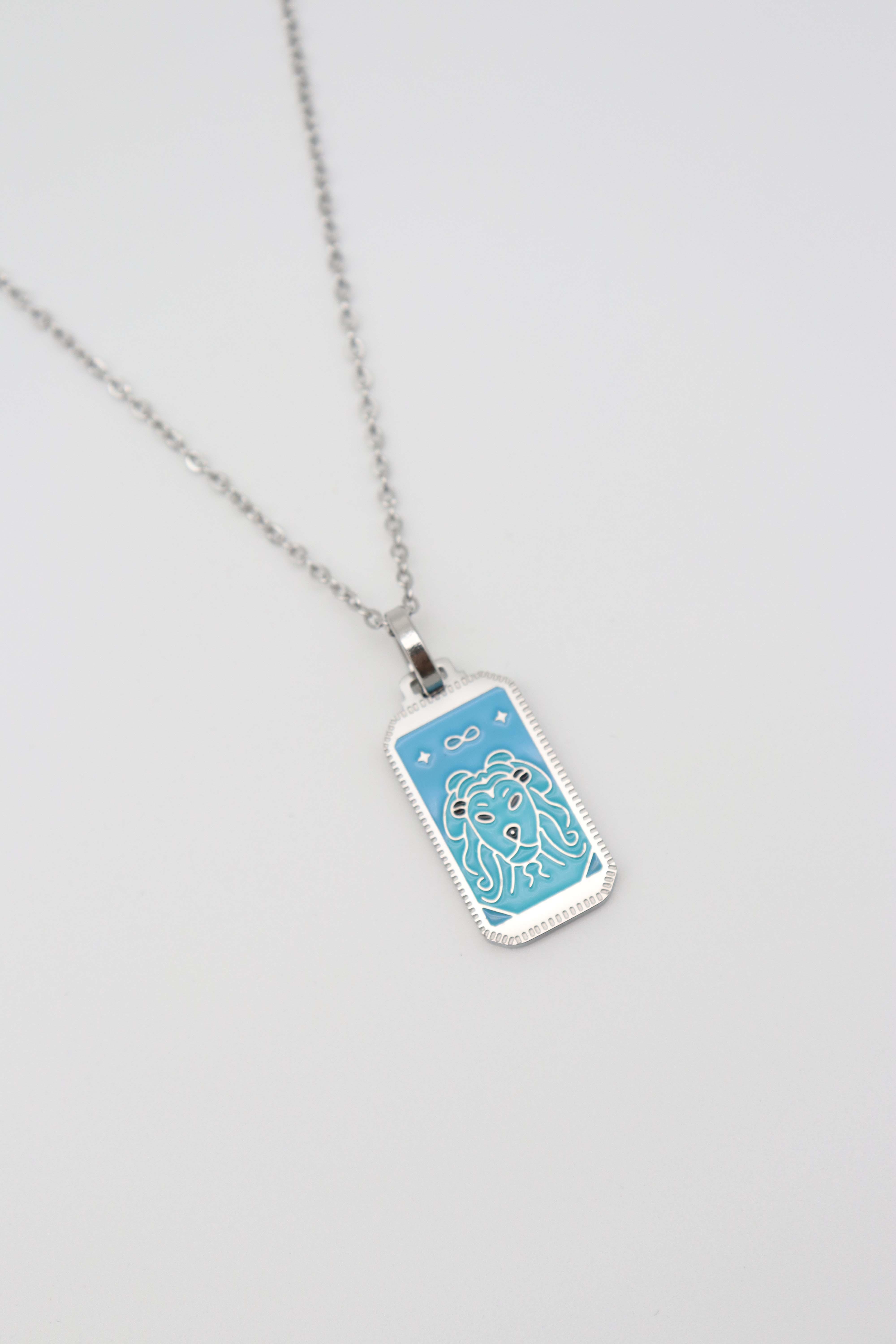 ÇELİK TAROT KOLYE (45CM)