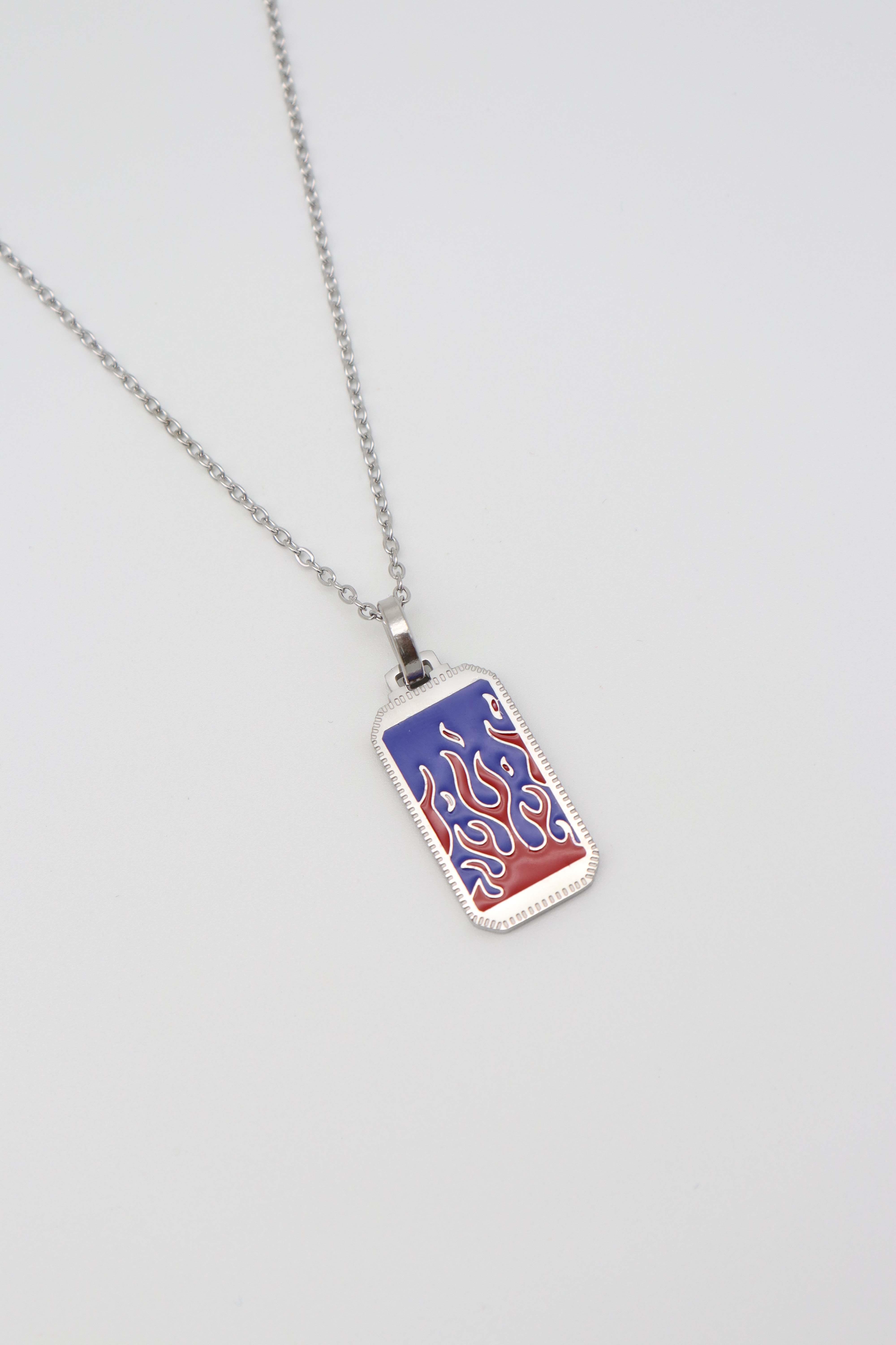 ÇELİK TAROT KOLYE (45CM)