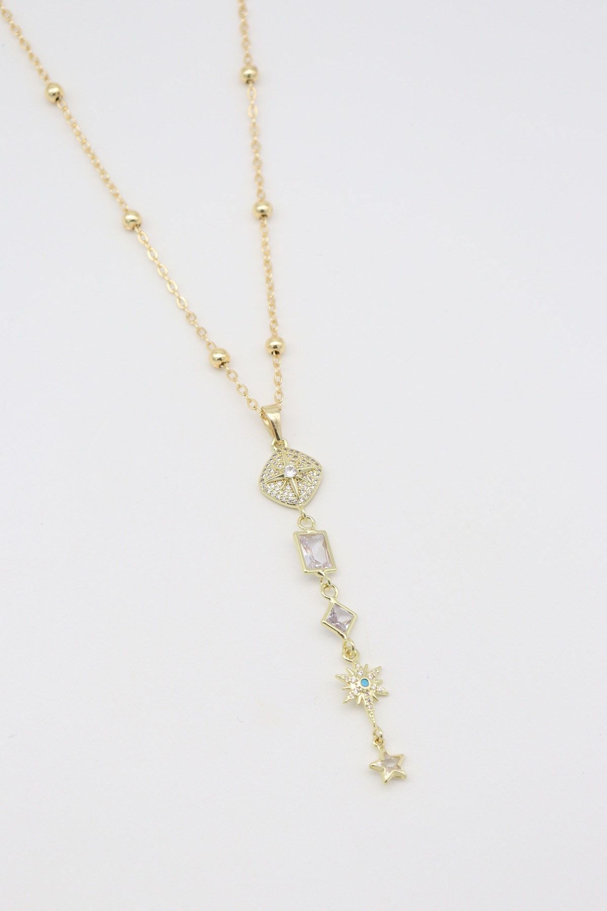 Vıp Kolye 14 K-17623 (50+5cm)