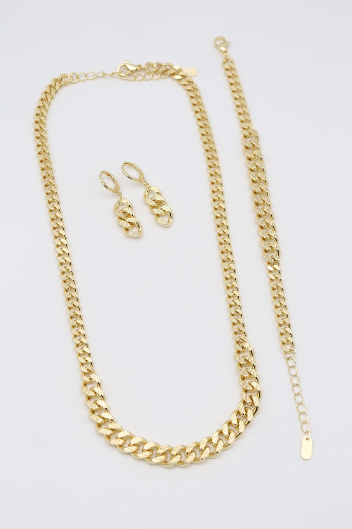 Vıp Kolye Set 14 K-17260 (40+5cm)