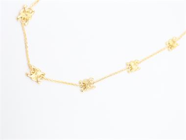 Çelik Kolye 14 K ( 45+5 cm )