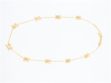 Çelik Kolye 14 K ( 45+5 cm )