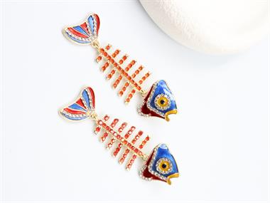 Çelik Küpe  ( 6,5 cm )